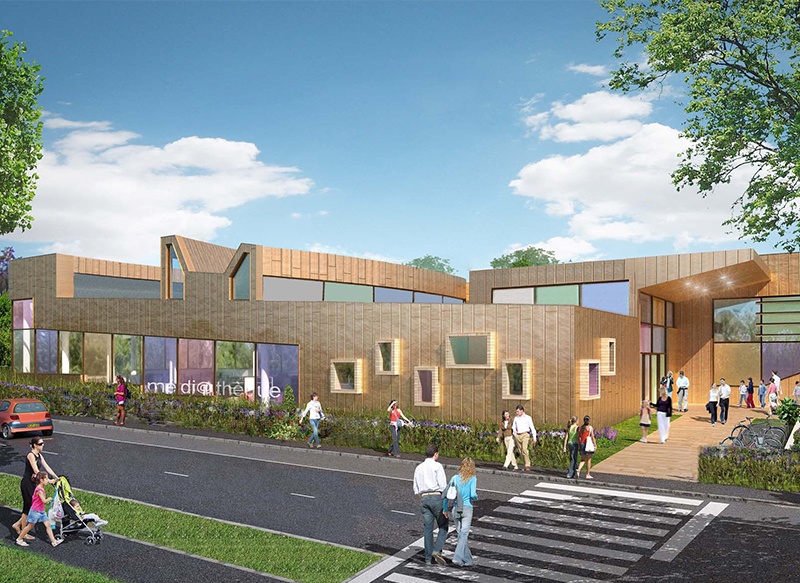 M&eacute;diath&egrave;que, Escaudain - 2009