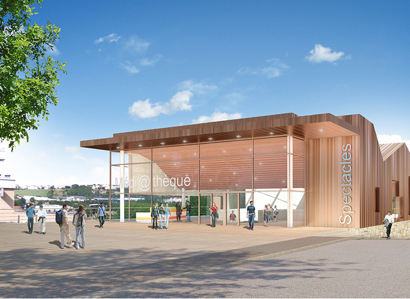 M&eacute;diath&egrave;que, Roche-La-Moli&egrave;re - 2010