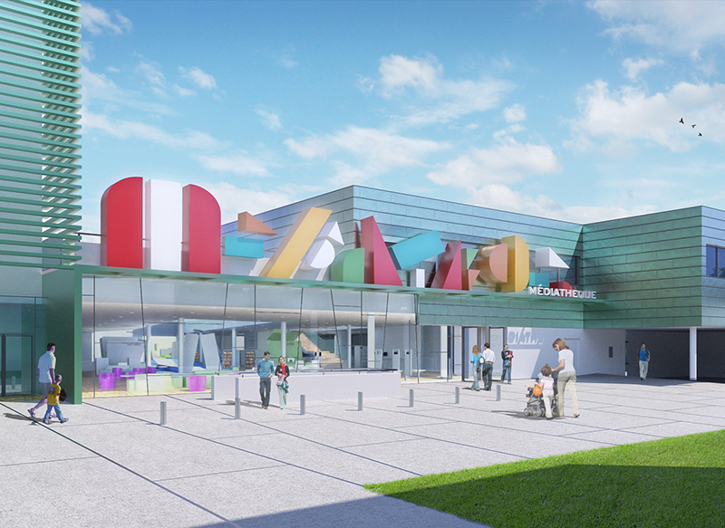 M&eacute;diath&egrave;que, Saint-Michel-Sur-Orge - 2013